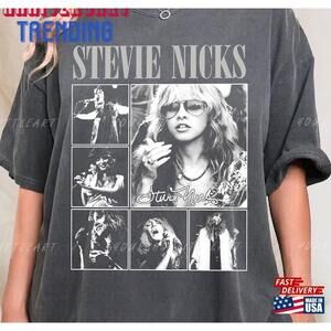 Stevie Nicks Tshirt Music Concert Tee Classic
